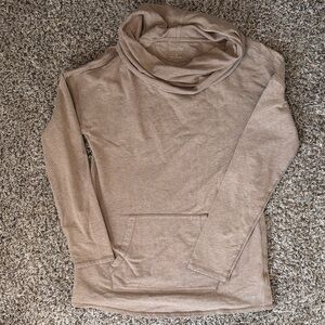 Calvin Klein Tan Cowl Neck Sweatshirt